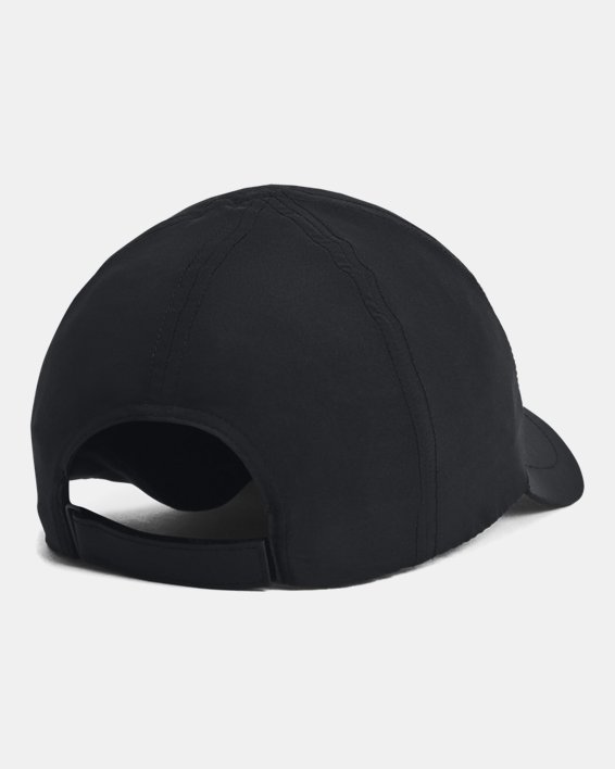 หมวกแก๊ป UA Launch Adjustable สำหรับผู้ชาย in Black image number 1
